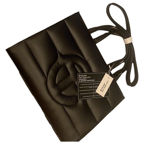 Pre-owned Telfar Handbag In Black