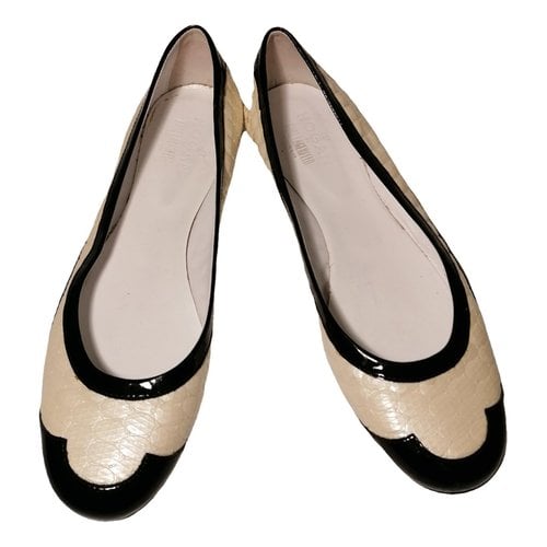 Pre-owned Hogan Leather Ballet Flats In Other