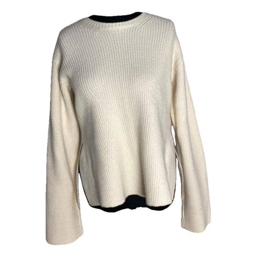 Pre-owned Ports 1961 Wool Jumper In White