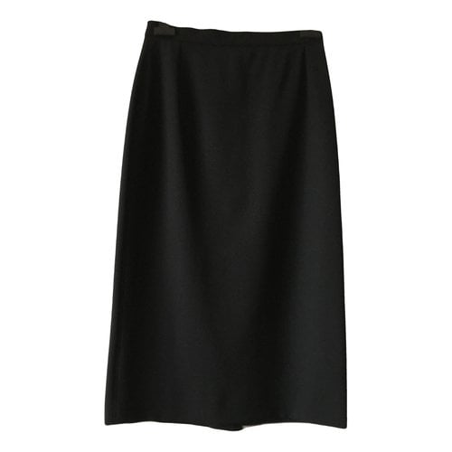 Pre-owned Barbara Bui Mid-length Skirt In Black