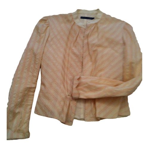 Pre-owned Ralph Lauren Silk Short Vest In Pink