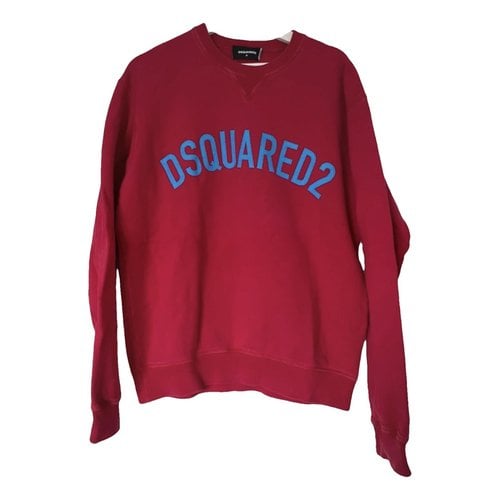Pre-owned Dsquared2 Sweatshirt In Red