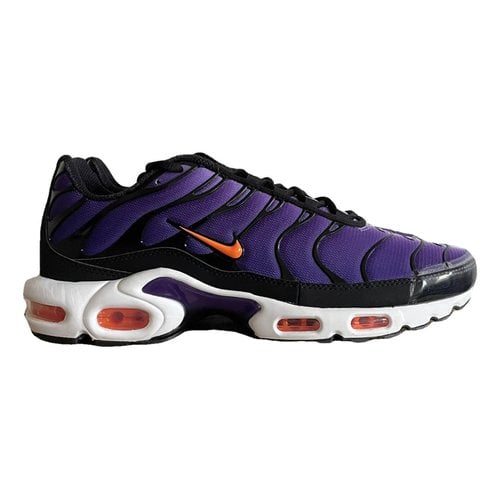 Pre-owned Nike Air Max Plus Low Trainers In Purple