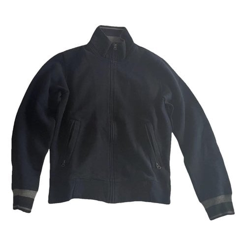 Pre-owned Woolrich Sweatshirt In Navy