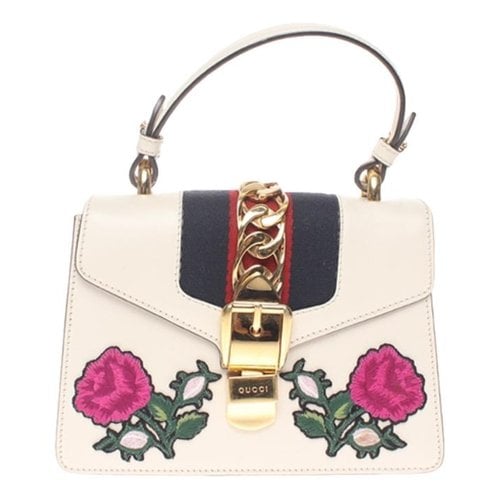 Pre-owned Gucci Sylvie Leather Handbag In Multicolour