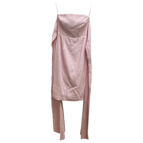 Pre-owned Rebecca Vallance Mid-length Dress In Pink