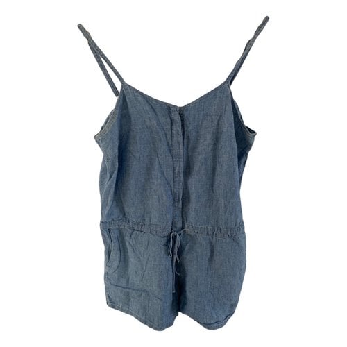 Pre-owned Levi's Linen Jumpsuit In Blue