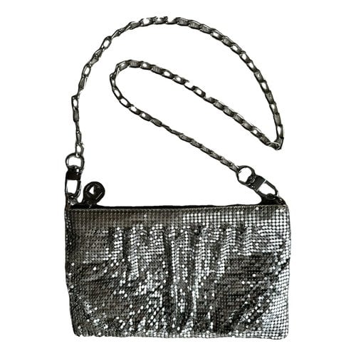 Pre-owned Paco Rabanne Crossbody Bag In Silver