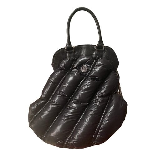 Pre-owned Moncler Travel Bag In Black