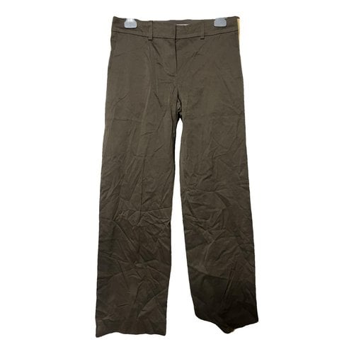 Pre-owned Chloé Large Pants In Brown