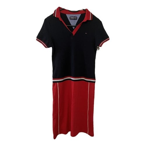 Pre-owned Tommy Hilfiger Dress In Red