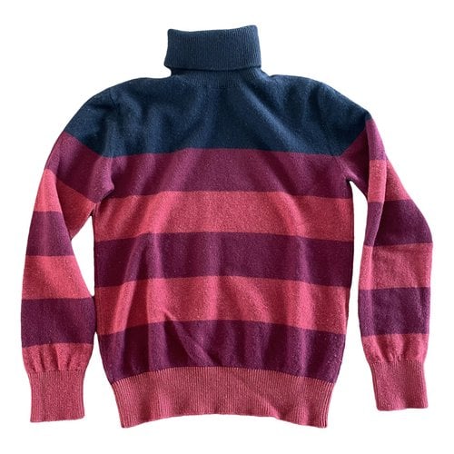 Pre-owned Moncler Wool Pull In Multicolour