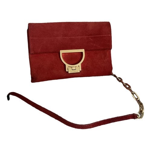 Pre-owned Coccinelle Leather Handbag In Red