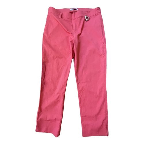 Pre-owned Moschino Cheap And Chic Trousers In Pink