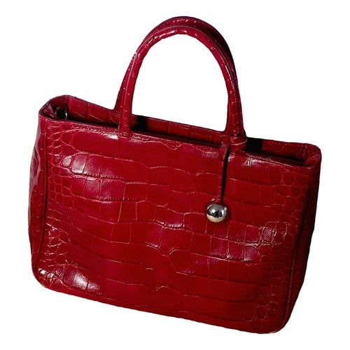 Pre-owned Furla Leather Bag In Red