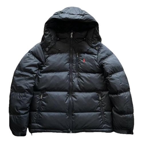 Pre-owned Polo Ralph Lauren Puffer In Black