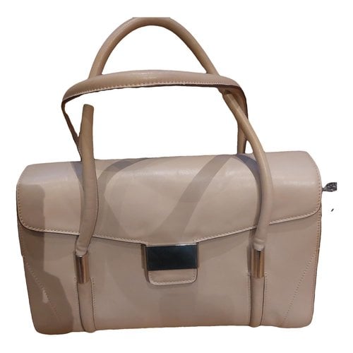 Pre-owned Lk Bennett Leather Handbag In Camel