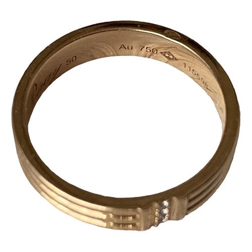 Pre-owned Poiray Pink Gold Ring