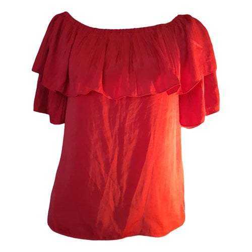 Pre-owned Maje Top In Red