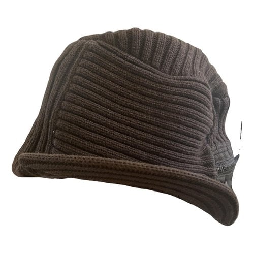 Pre-owned G-star Raw Hat In Brown