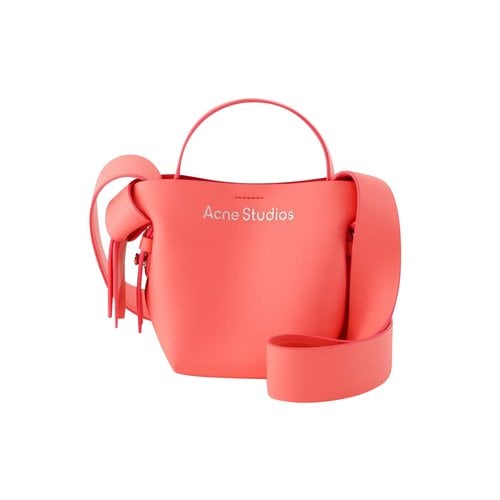 Pre-owned Acne Studios Leather Crossbody Bag In Pink