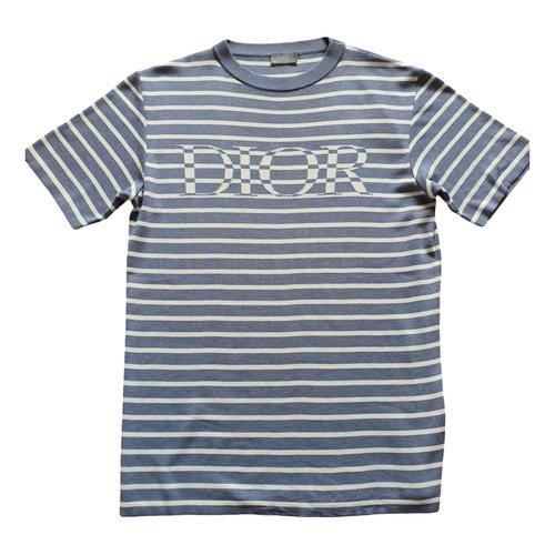 Pre-owned Dior T-shirt In Blue