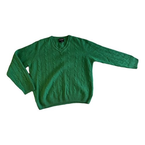 Pre-owned Dooney & Bourke Wool Sweatshirt In Green