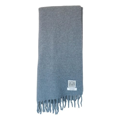 Pre-owned Totême Wool Scarf In Grey