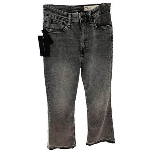 Pre-owned Rag & Bone Jeans In Grey