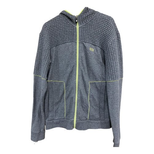 Pre-owned Hugo Boss Knitwear & Sweatshirt In Grey