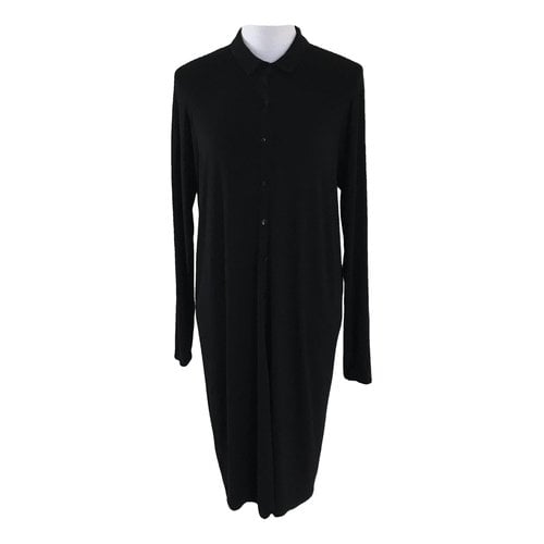 Pre-owned Eileen Fisher Mid-length Dress In Black