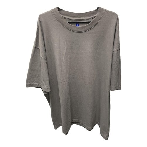 Pre-owned Yeezy T-shirt In Grey