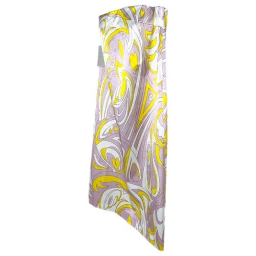 Pre-owned Emilio Pucci Mid-length Dress In Yellow