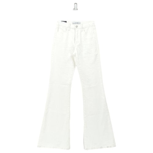 Pre-owned Joe's Bootcut Jeans In White