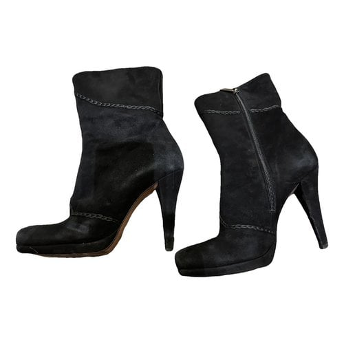 Pre-owned Les Tropeziennes Boots In Black