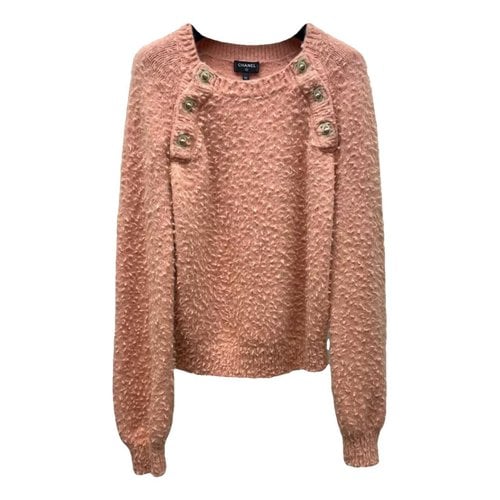 Pre-owned Chanel Wool Jumper In Pink
