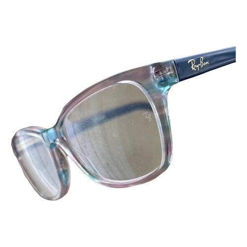 Pre-owned Ray Ban Sunglasses In Blue