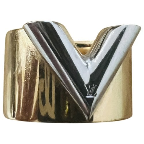 Pre-owned Louis Vuitton Ring In Gold