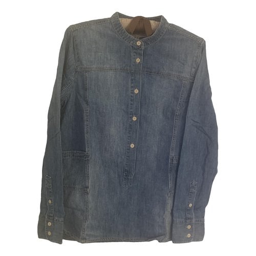 Pre-owned Madewell Shirt In Blue
