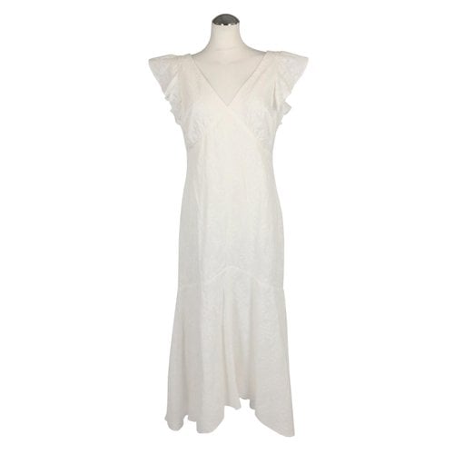 Pre-owned Ralph Lauren Mid-length Dress In White