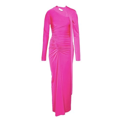 Pre-owned Victoria Beckham Maxi Dress In Pink