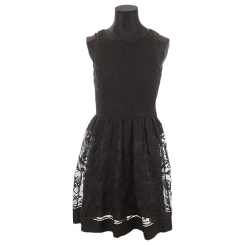 Pre-owned Vanessa Bruno Mini Dress In Black