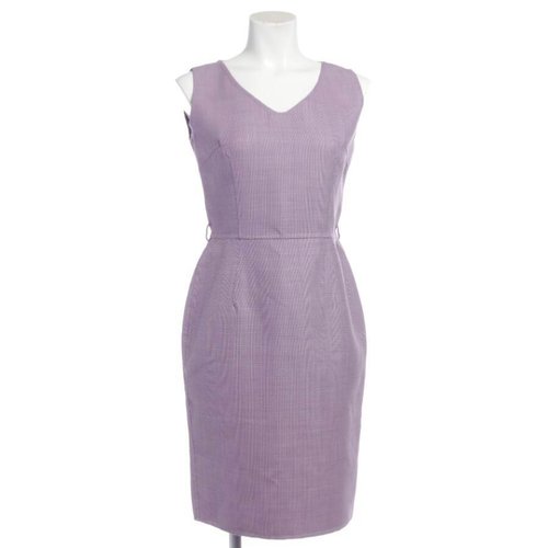 Pre-owned Dior Wool Dress In Purple