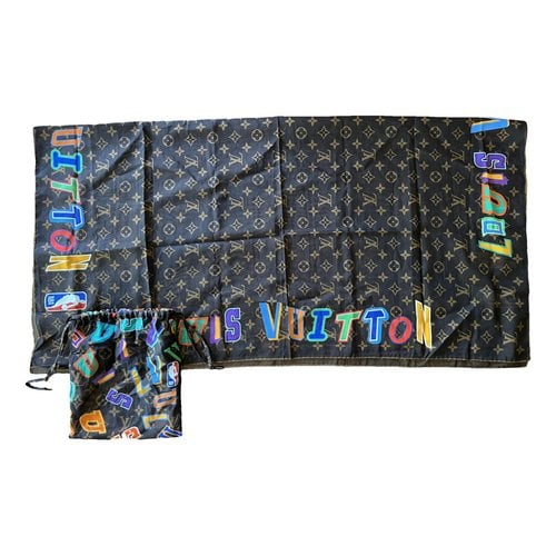 Pre-owned Louis Vuitton X Nba Scarf In Brown