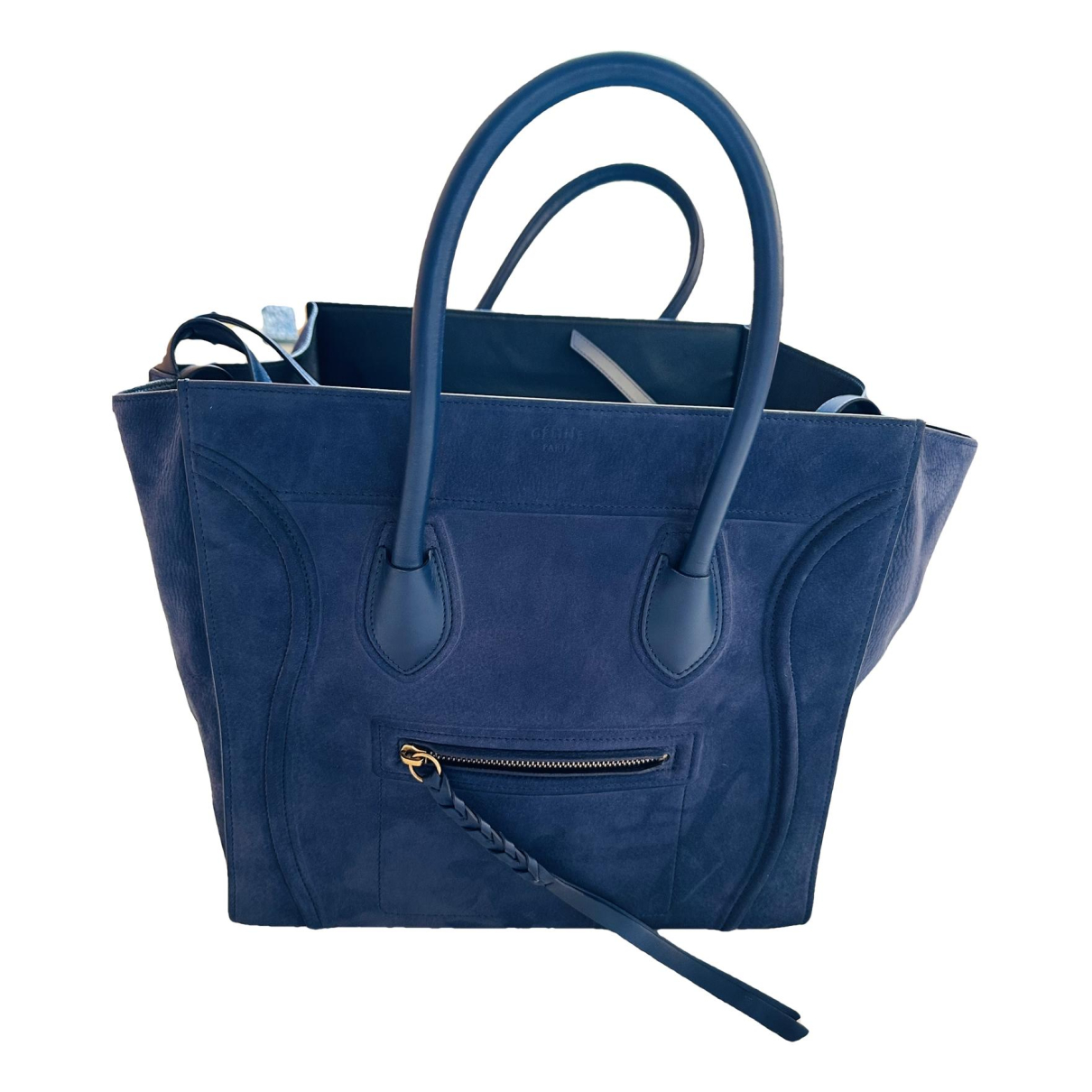 image of Celine Luggage Phantom leather handbag