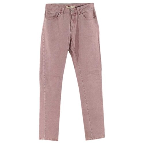 Pre-owned Vanessa Bruno Slim Jeans In Pink