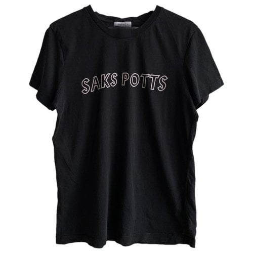 Pre-owned Saks Potts T-shirt In Black