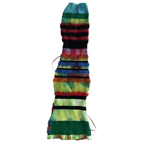 Pre-owned Agr Mini Dress In Multicolour