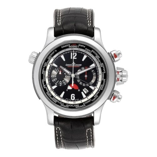 Pre-owned Jaeger-lecoultre Master Compressor Watch In Silver