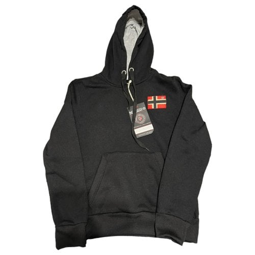 Pre-owned Geographical Norway Sweatshirt In Black